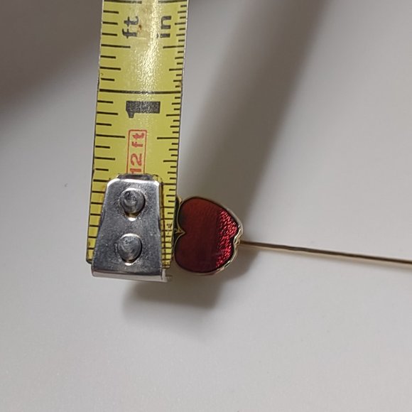 Red Apple Stick Pin - Picture 8 of 10